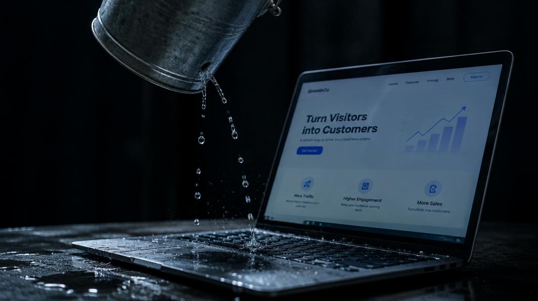 Your Landing Page Is Leaking Money: How to Fix It for Better Conversions